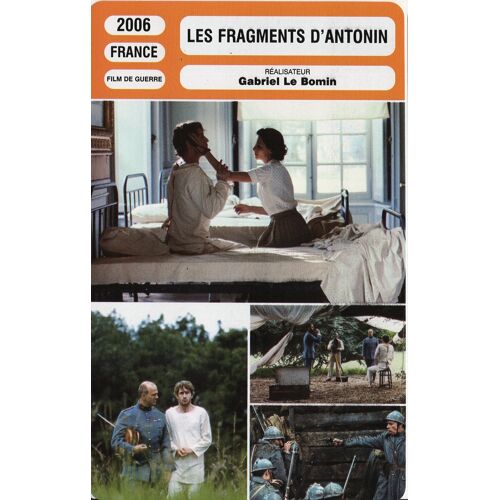 Fiche Monsieur Cinema Les Fragments D'antonin