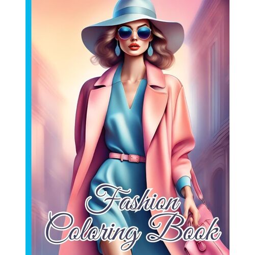 Fashion Coloring Book For Kids