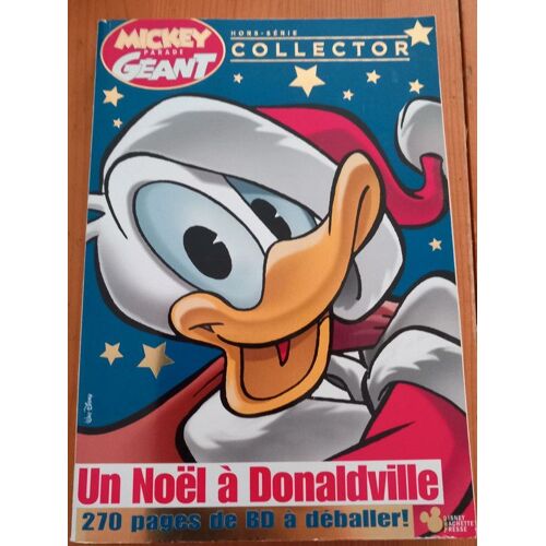 Michey Parade Geant Hors Serie Collector N°3 Un Noel À Donaldville