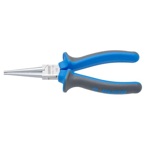 Pince à bec rond long gainage 476/1BI L.160mm - UNIOR - 607881