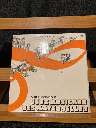 Marcel Corneloup Jeux Musicaux Des Maternelles Ed Van De Velde 1 Livret 45 Tours