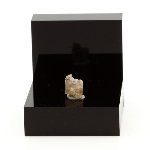 Topaze Fumé + Gypse. 1.44 Ct. Thomas Range, Juab Co., Utah, Usa.