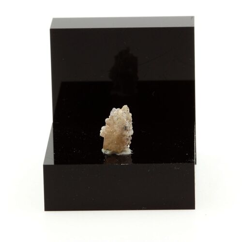 Topaze Fumé + Gypse. 2.77 Ct. Thomas Range, Juab Co., Utah, Usa.