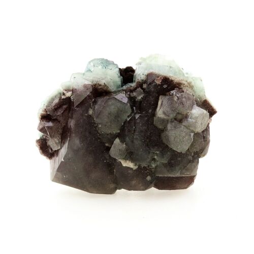 Celadonite Après Apophyllite. 184.3 Ct. Shakur Quarry, Maharashtra, Inde. Rare.