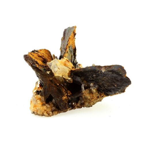 Siderite Et Quartz. 125.3 Ct. Peychagnard, La Mure, Isère, France. Rare.