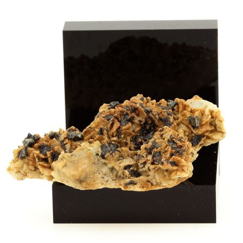 Tetrahedrite Sur Dolomite. 167.2 Ct. Usclas-Du-Bosc Quarry, Hérault, France. Ultra Rare.