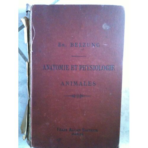 Anatomie Et Physiologie Animales