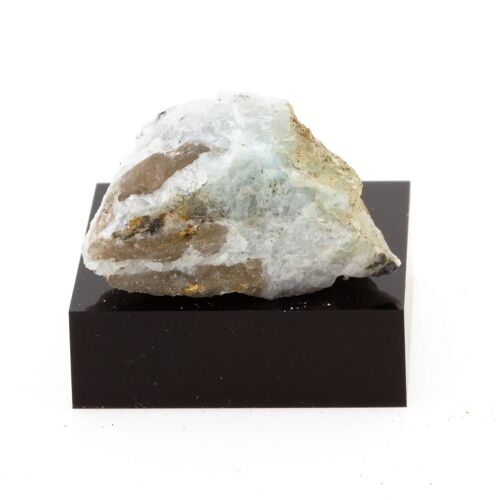 Amazonite Fluorite. 41.7 Ct. Maniwaki, Québec, Canada.