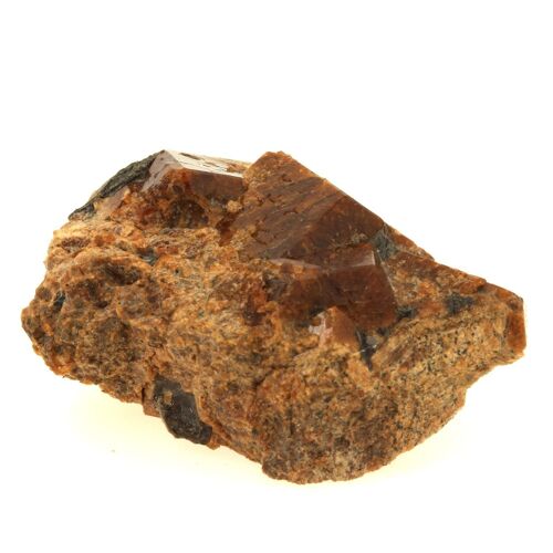Grenat Catalan Grossulaire-Andradite. 107.5 Cts. Pyrénées-Orientales, France. Rare.