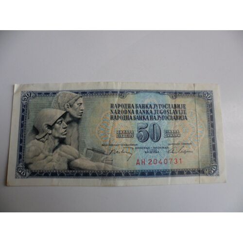 Yougoslavie 50dinara 1968