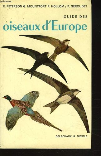 Guide Des Oiseaux D'europe