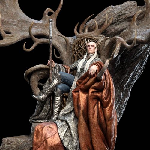 Statue Weta Master Collection Thranduil On Throne