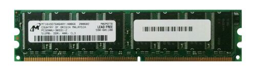 Micron - Mémoire Vive - 512 Mo - DDR - 400 Mhz - CL3