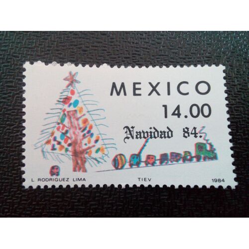 Timbre Mexique Yt 1062 Noël 1984 ( 051104 )