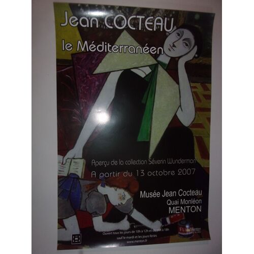 Affiche Exposition Cocteau