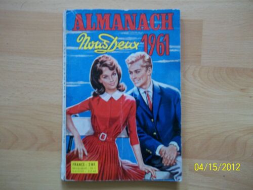 Almanach "Nous Deux N° 01 : 1961