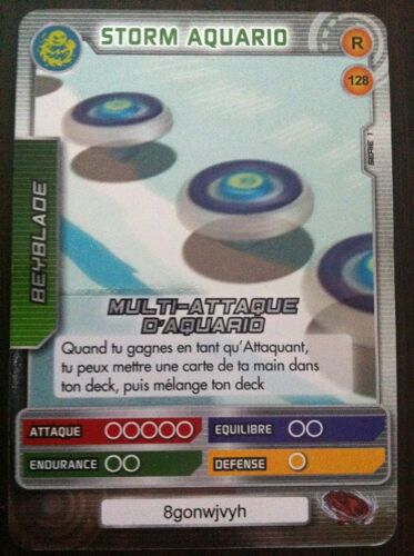 Carte Bayblade S1- Storm Aquario - R 128
