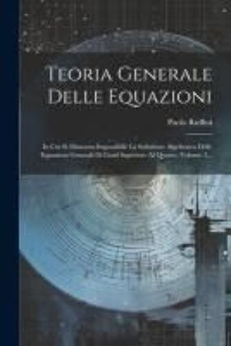 Teoria Generale Delle Equazioni