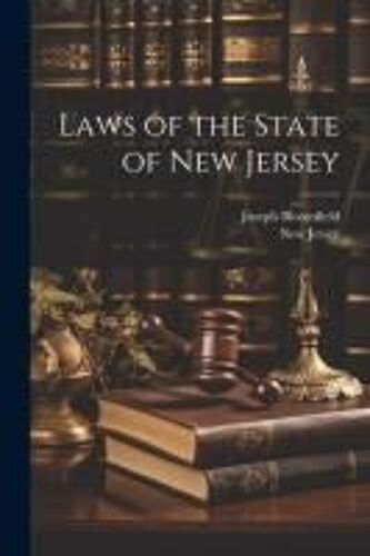 Laws Of The State Of New Jersey