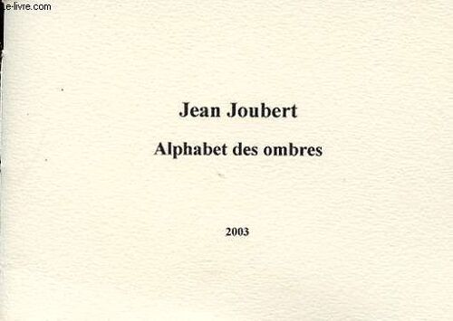 Alphabet Des Ombres