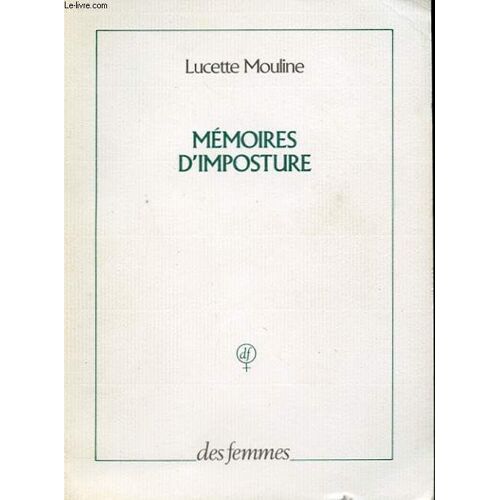 Memoires D'imposture