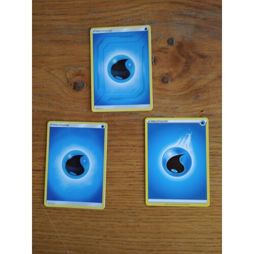 Lot De 3 Cartes Énergie Pokemon