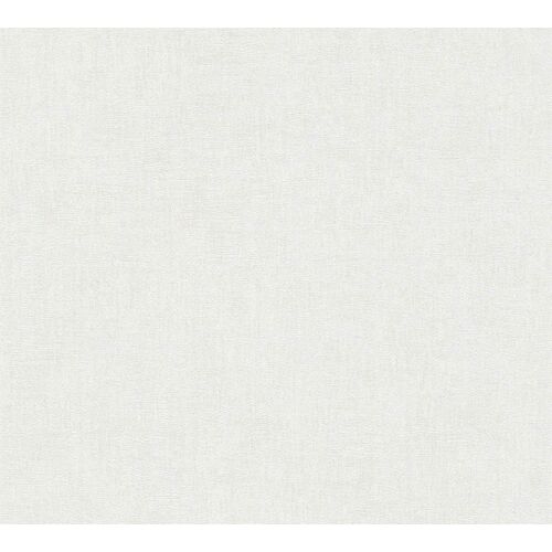 Papier peint unicolor Profhome 306461-GU papier peint intissé gaufré à chaud légèrement texturé unicolor satiné crème blanc 5,33 m2