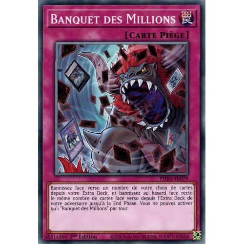 Yu-Gi-Oh! - Phra-Fr079 - Banquet Des Millions - Commune 1ère Édition