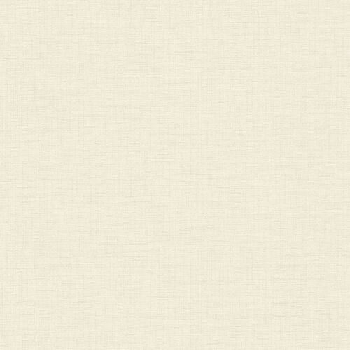 Papier peint unicolor Profhome 387131-GU papier peint intissé gaufré à chaud légèrement texturé unicolor mat crème blanc-perlé 5,33 m2