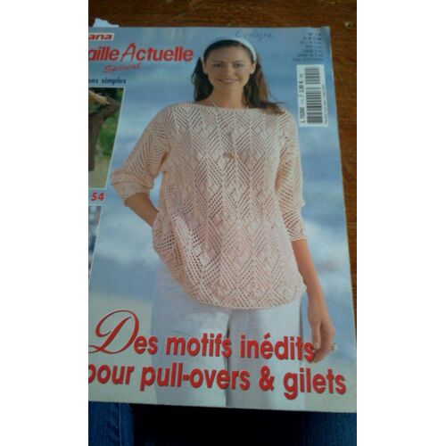 Maille Actuelle Diana N° 1h: Des Motifs Inédits Pour Pull-Overs Et Gilets