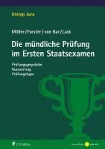 Die Mündliche Prüfung Im Ersten Staatsexamen