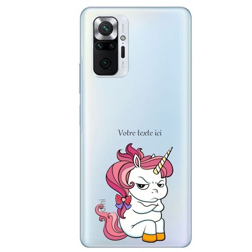Coque Redmi Note 10 Pro Licorne Jveux Pas Personnalisee