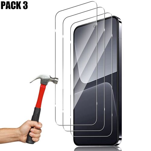 Verre Trempé pour Xiaomi 13 - 3 Pièces - Vitre de Protection Transparent - E.F.Connection
