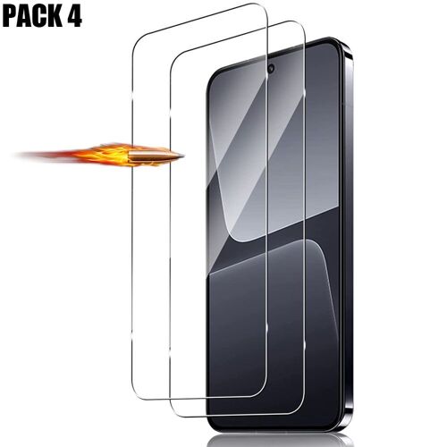Pack-4 Verre Trempé Pour Xiaomi 13 Protection D'écran 9h Antichoc - E.F.Connection
