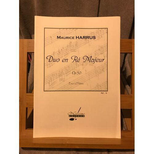 Maurice Harrus Duo En Ré Majeur Op. 50 Partition 2 Flutes Éditions Notissimo