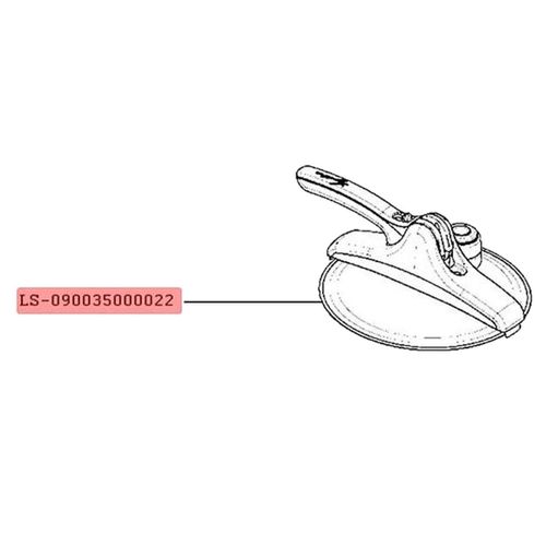 Couvercle + étrier - Cocotte-minute® (LS-090035000022 LAGOSTINA)