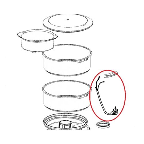 Cordon - Cuiseur vapeur (SS-993558 SEB)