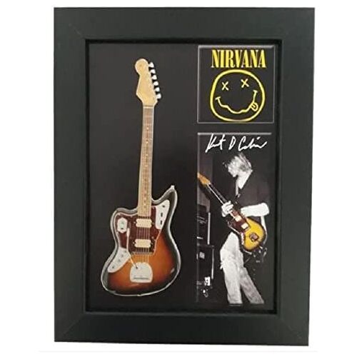 Cadre 22x16cm Collector Music Kurt Cobain Tribute
