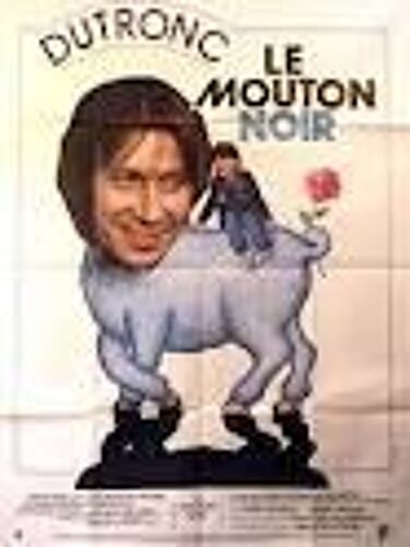 Affichette (52/39cm) Du Film De J.Pierre Moscardo "Le Mouton Noir"Avec Jacques Dutronc De 1979