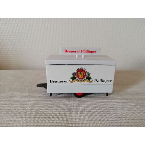 Remorque Buvette Camion Biere Brauerei Pollinger Ho 1/87-Grell