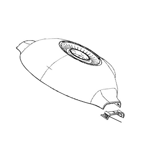 Couvercle supérieur COOKEO - Cuiseur vapeur (SS-997373 MOULINEX)