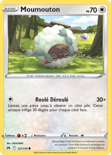 Carte Pokemon - Moumouton - 121/159 - Eb12,5 Zenith Supreme -