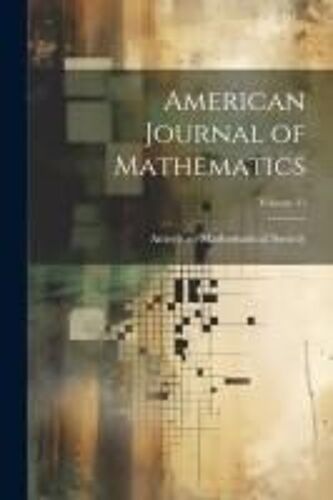 American Journal Of Mathematics; Volume 31