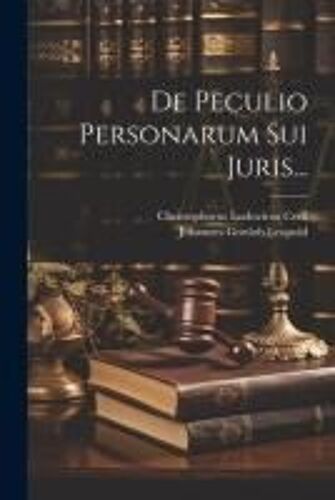 De Peculio Personarum Sui Juris...
