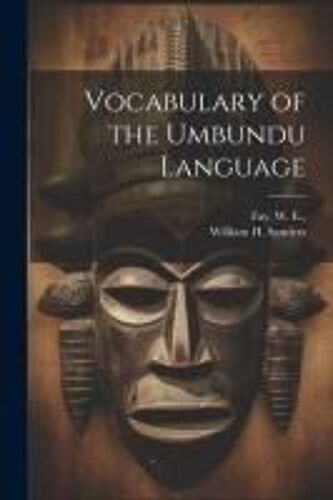 Vocabulary Of The Umbundu Language