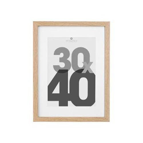 Cadre Photo Bois "Eva" 30x40cm Naturel
