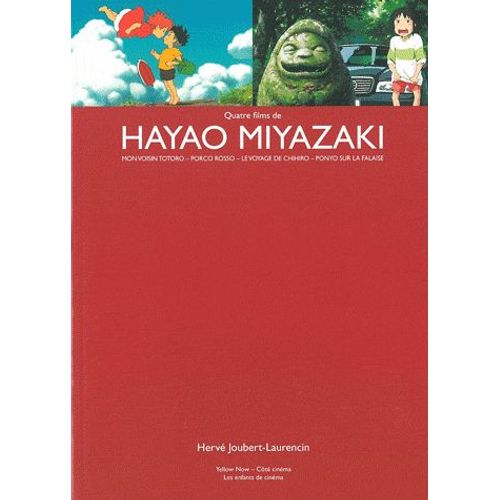 Quatre Films De Hayao Miyazaki - Mon Voisin Totoro - Porco Rosso - Le Voyage De Chihiro - Ponyo Sur La Falaise
