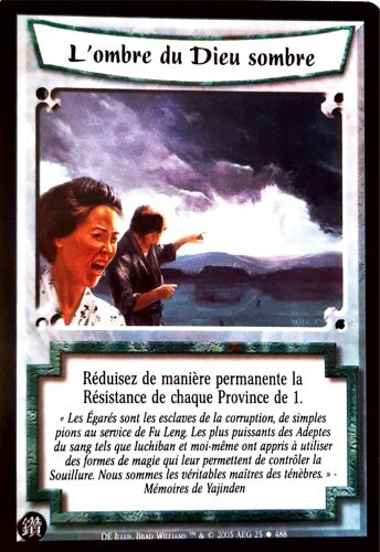 Carte Legend Of The Five Rings : L'ombre Du Dieu Sombre 25/488