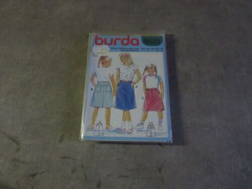 Patron Burda 6635 Jupes 104 116 128 140 152