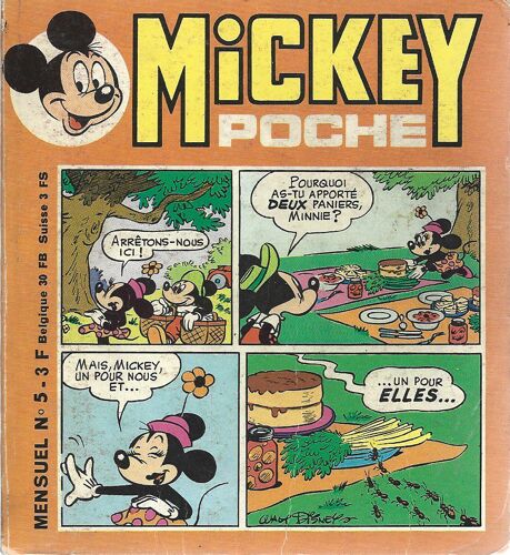 Mickey Poche # 5 ( Septembre 1974 )